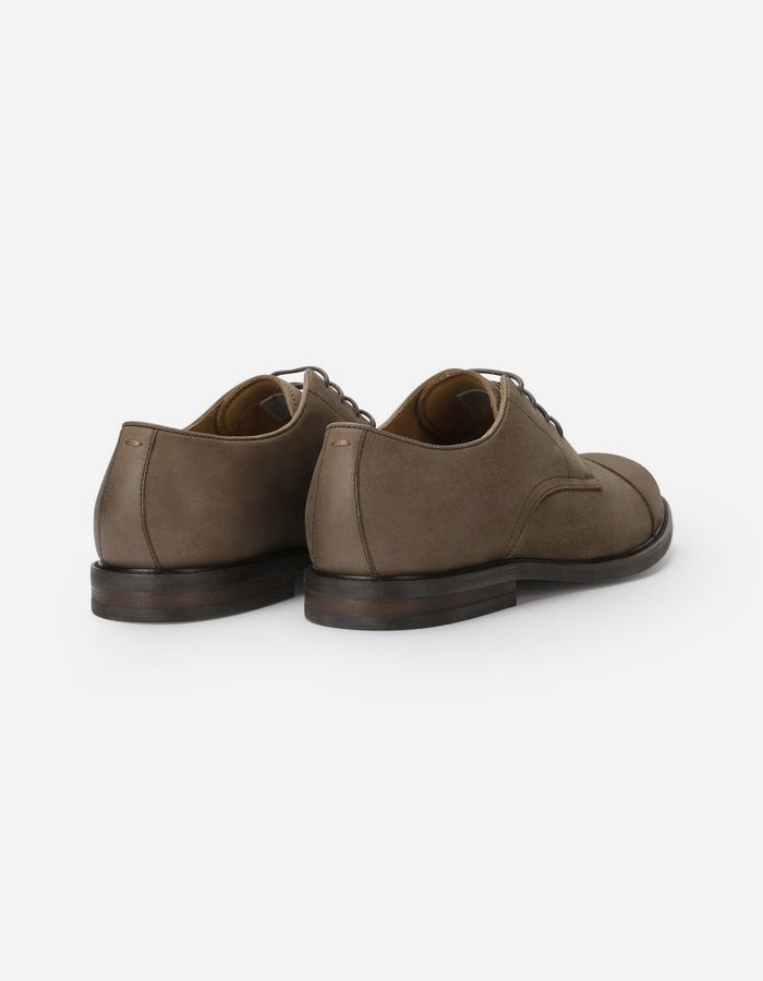 ZAPATOS HOMBRE CUERO BARKER-0-33 CAFÉ