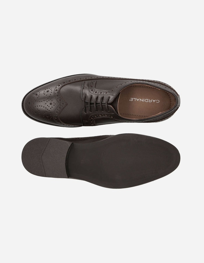 ZAPATOS HOMBRE CUERO BARNET-0-01 CAFÉ