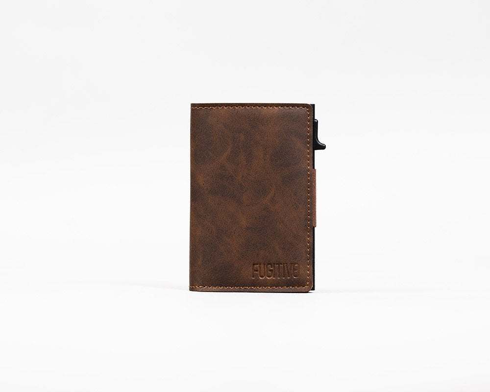 BILLETERA BRAGI COMPARTIMIENTO AIRTAG BROWN