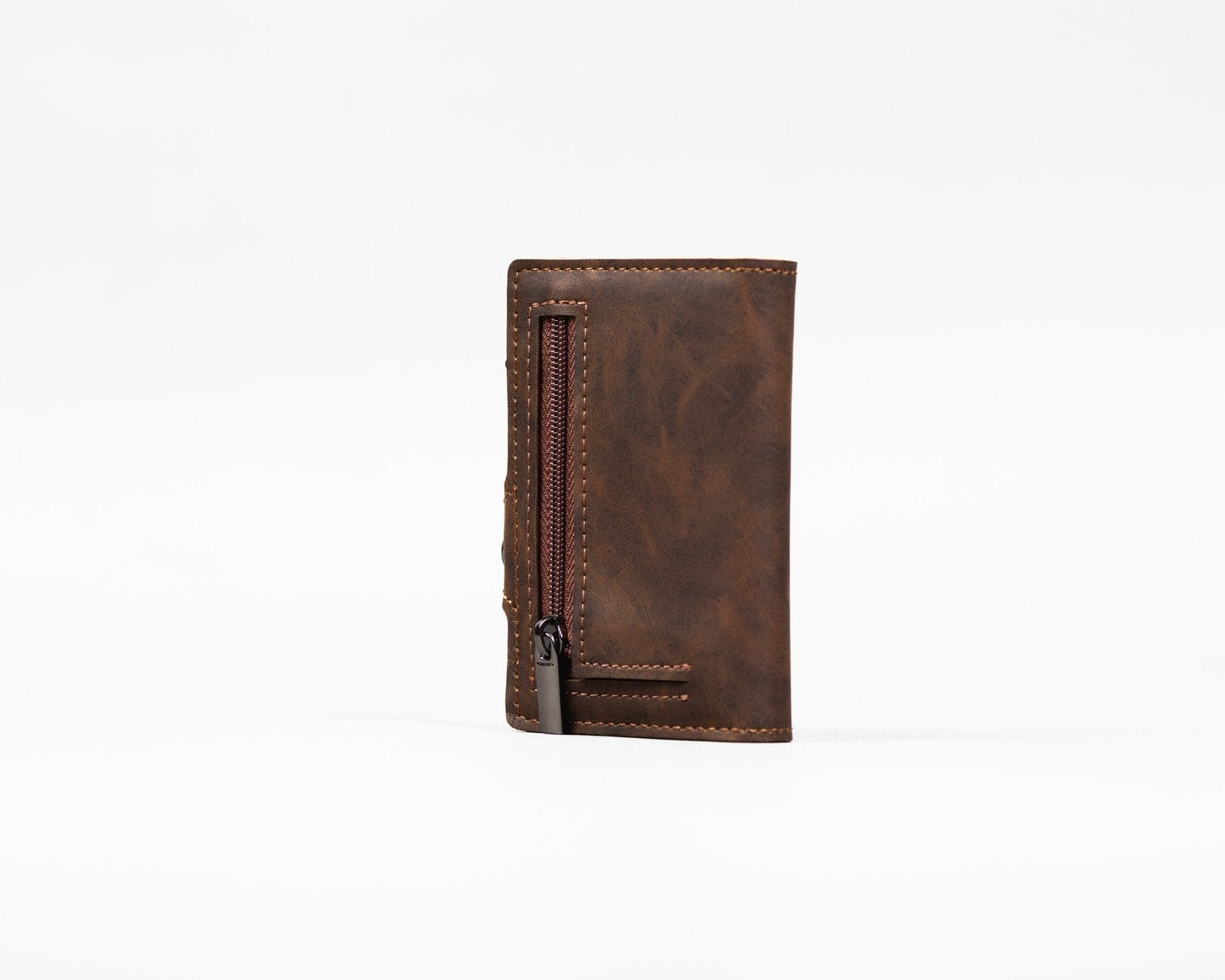 BILLETERA BRAGI CON MONEDERO BROWN