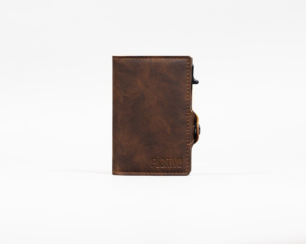 BILLETERA BRAGI CON MONEDERO BROWN