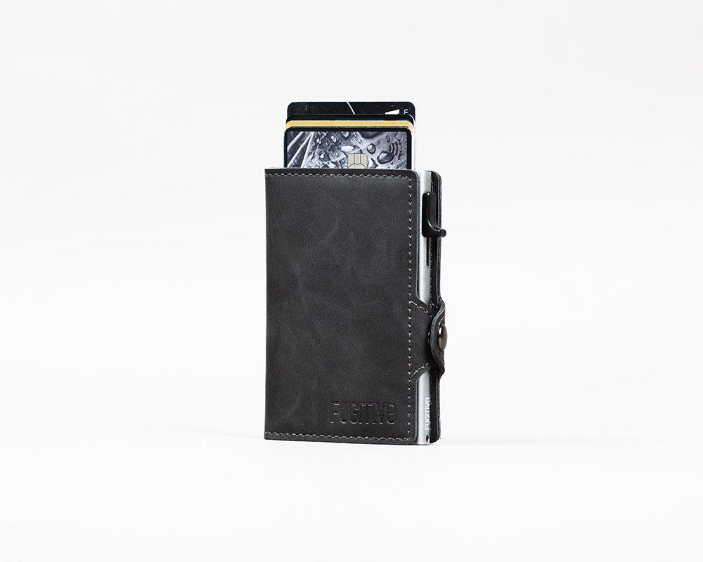 BILLETERA BRAGI CON MONEDERO GREY