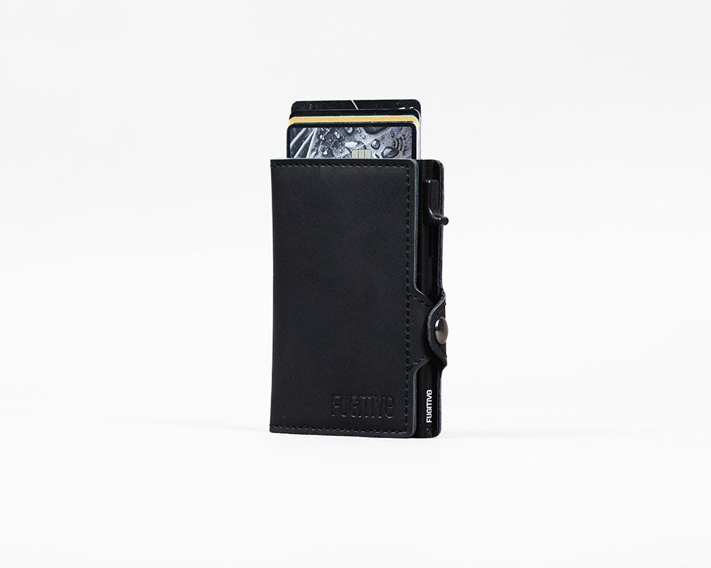 BILLETERA BRAGI CON MONEDERO BLACK