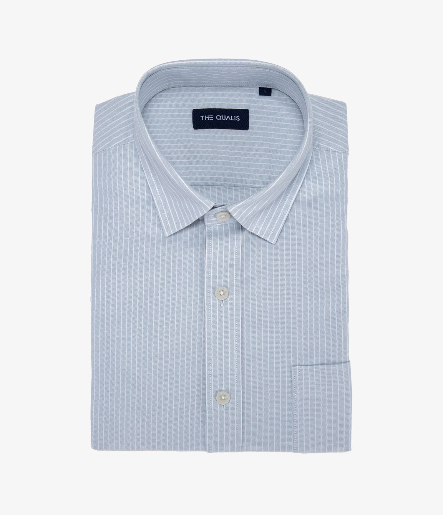 Camisa Hombre Oxford Regent M/Larga Rayas Verde