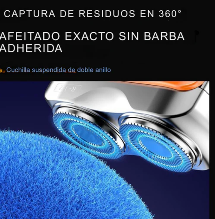 Afeitadora eléctrica portátil