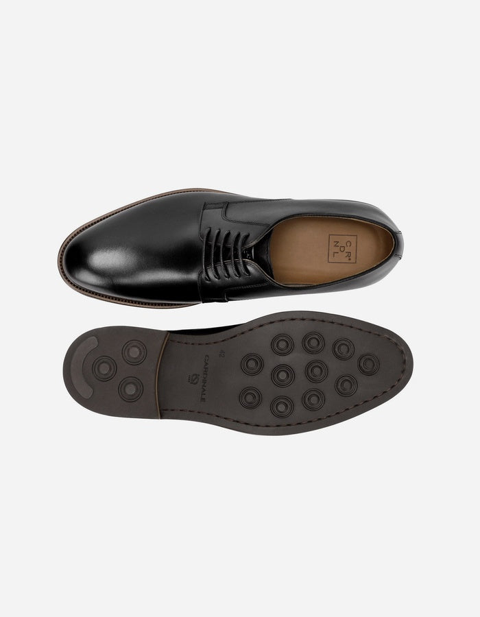 ZAPATOS HOMBRE CUERO DELFTOWN-0-02 NEGRO