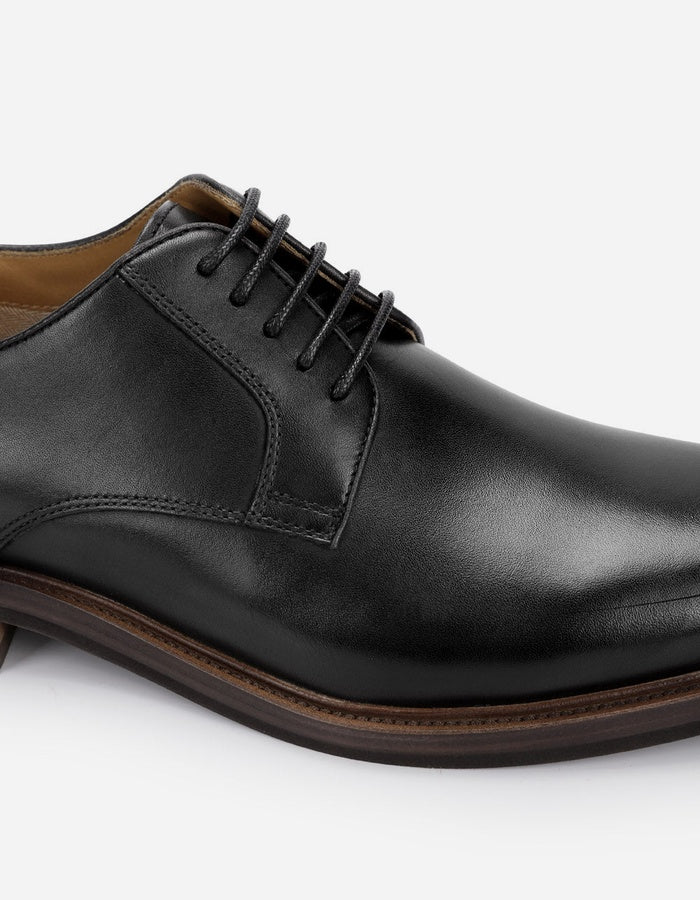 ZAPATOS HOMBRE CUERO DELFTOWN-0-02 NEGRO