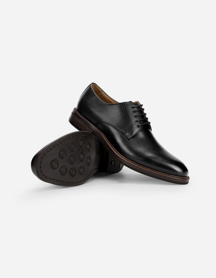 ZAPATOS HOMBRE CUERO DELFTOWN-0-02 NEGRO