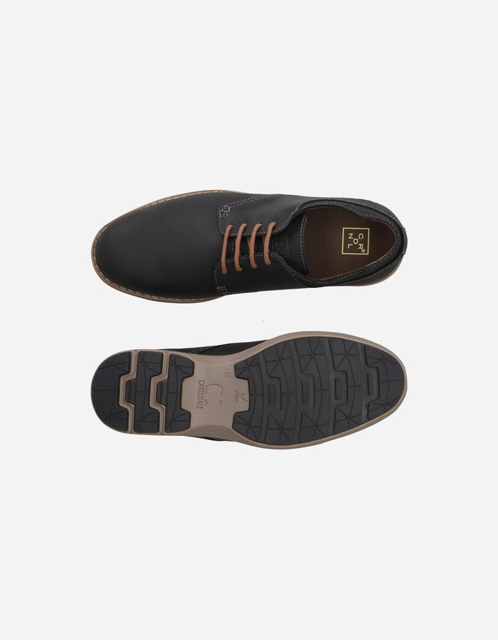 ZAPATOS HOMBRE CUERO DOZZA-0-03-NEGRO