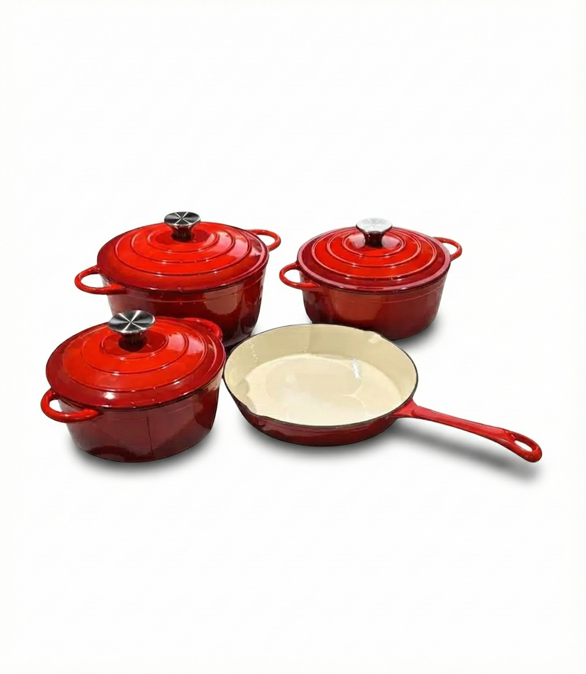 Set Hierro Fundido Esmaltado Rouge Bordeaux