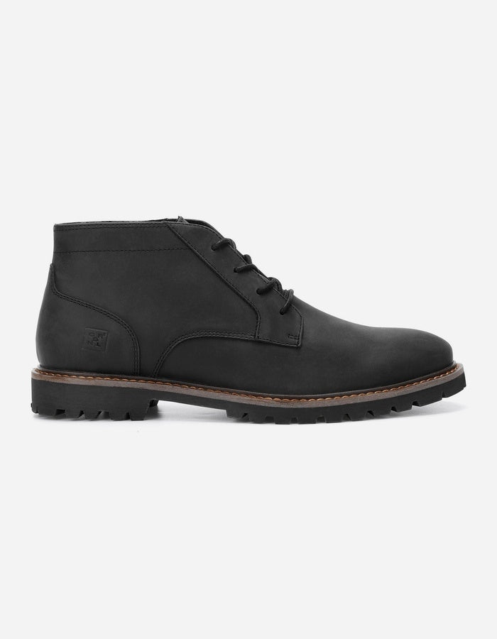 BOTINES HOMBRE CUERO KENSINGTON-6-02 NEGRO