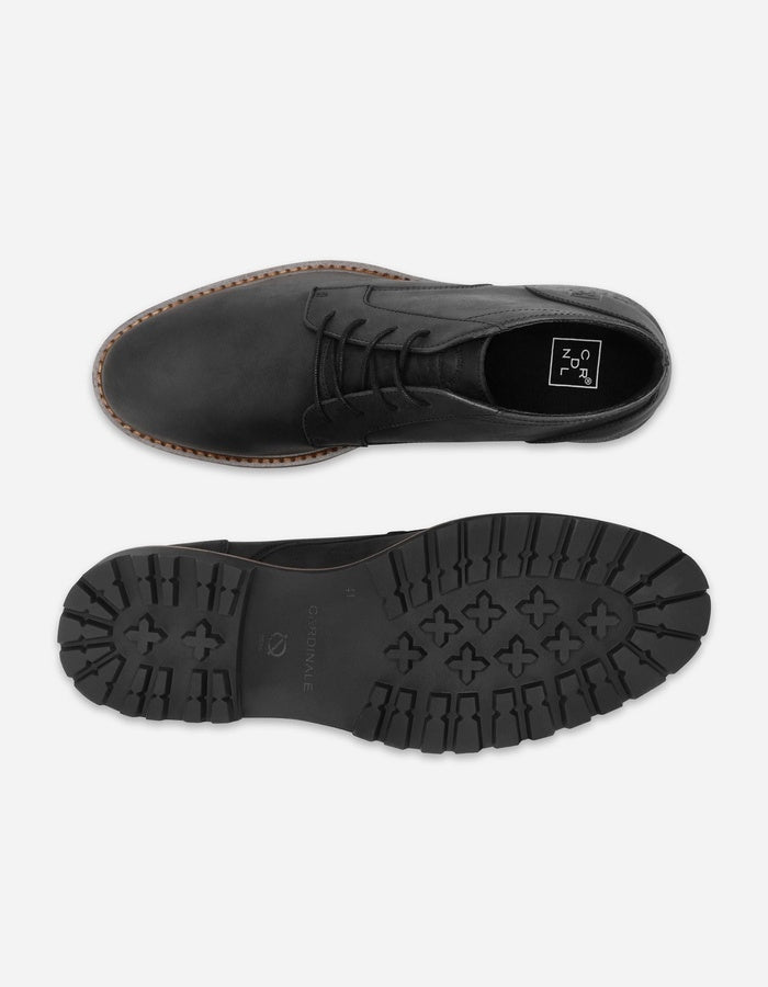 BOTINES HOMBRE CUERO KENSINGTON-6-02 NEGRO