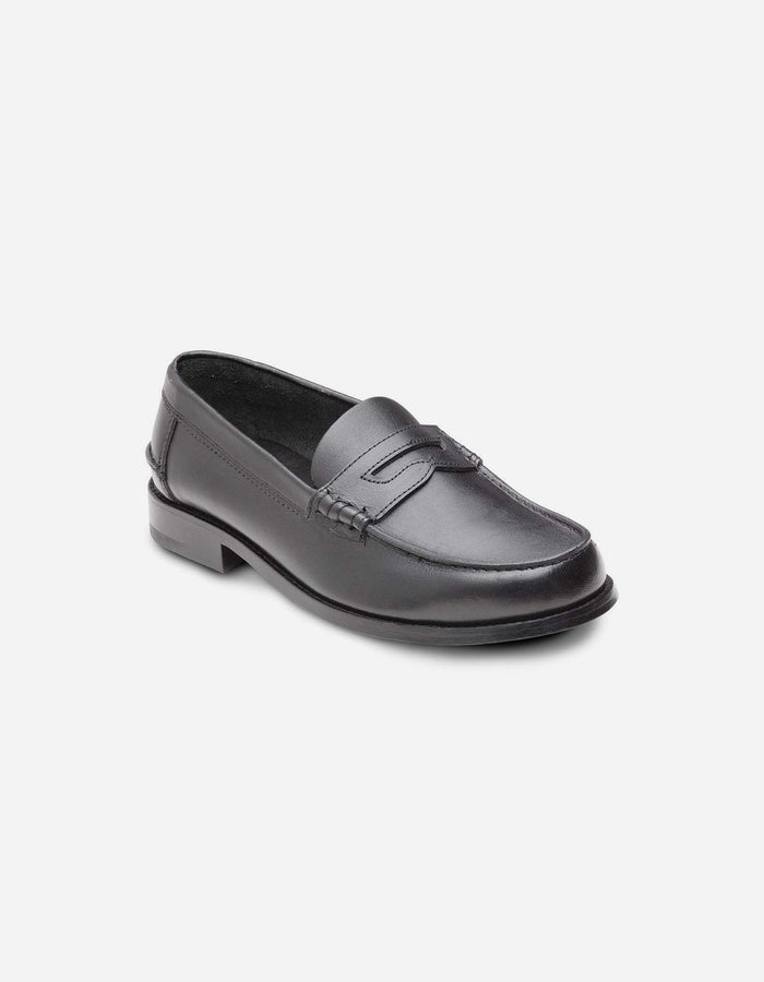 MOCASINES HOMBRE SUELA CUERO MOC ARG-5-77 NEGRO