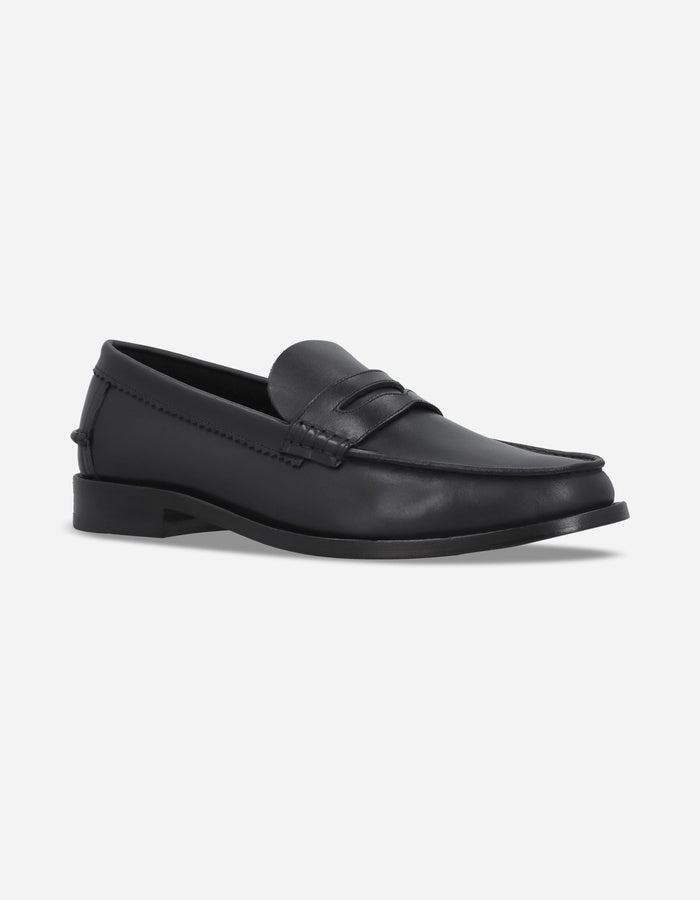 MOCASINES HOMBRE SUELA CUERO MOC ARG-5-77 NEGRO