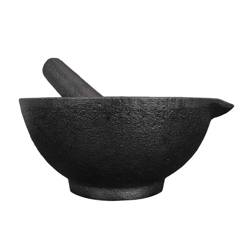 MORTERO DE HIERRO FUNDIDO 13 CM – TRADICIÓN, FUERZA Y SABOR AUTÉNTICO