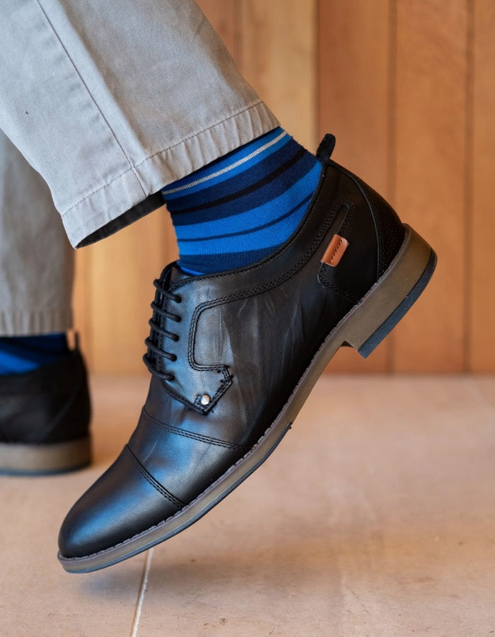 ZAPATOS HOMBRE CUERO NANTES-0-67-NEGRO