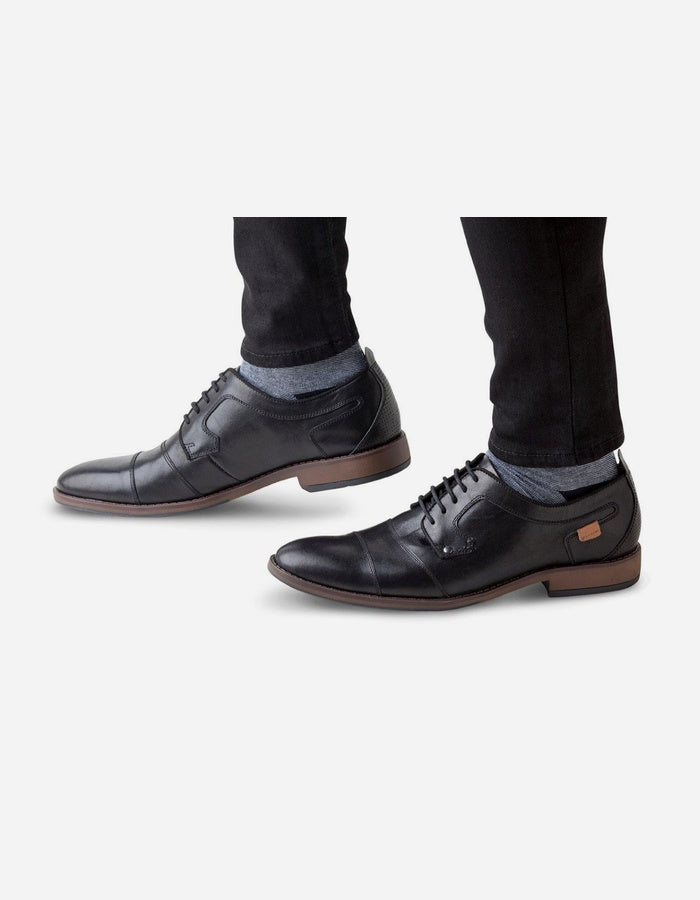 ZAPATOS HOMBRE CUERO NANTES-0-67-NEGRO