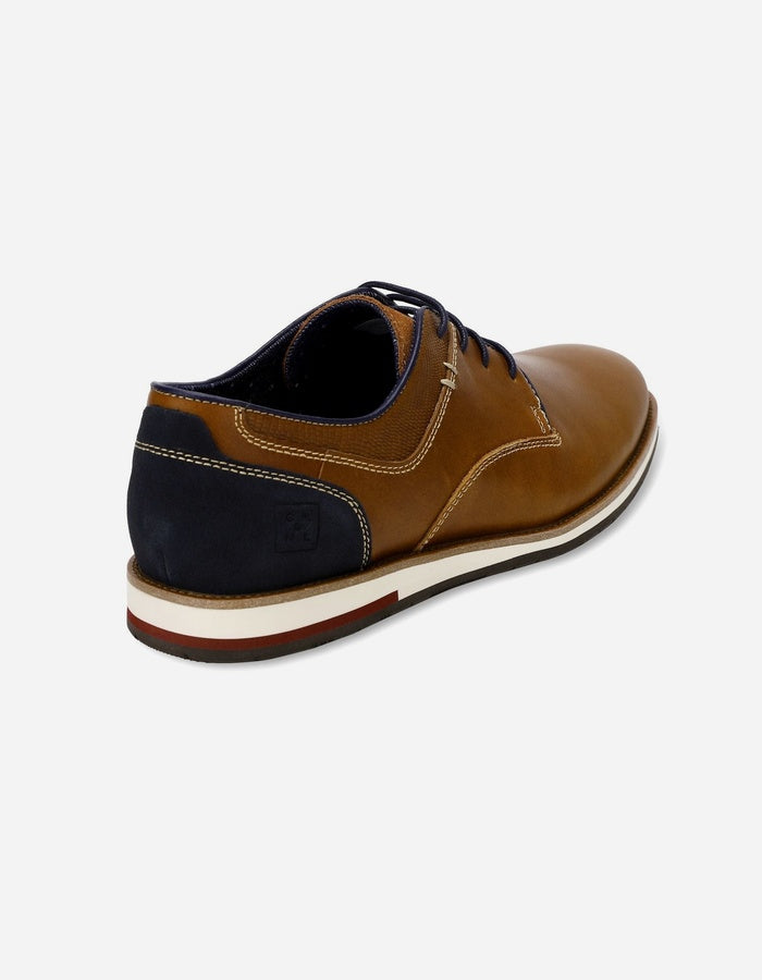 ZAPATOS HOMBRE CUERO SHELFORD-0-04 BRANDY