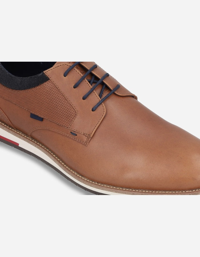 ZAPATOS HOMBRE CUERO SHELFORD-0-06 BRANDY