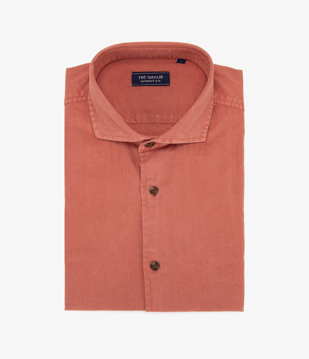 Camisa Hombre Silven M/Larga Terracota