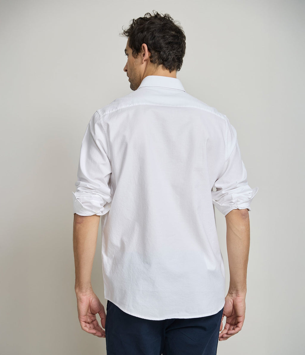 Camisa Hombre Oxford Regent M/Larga Blanco