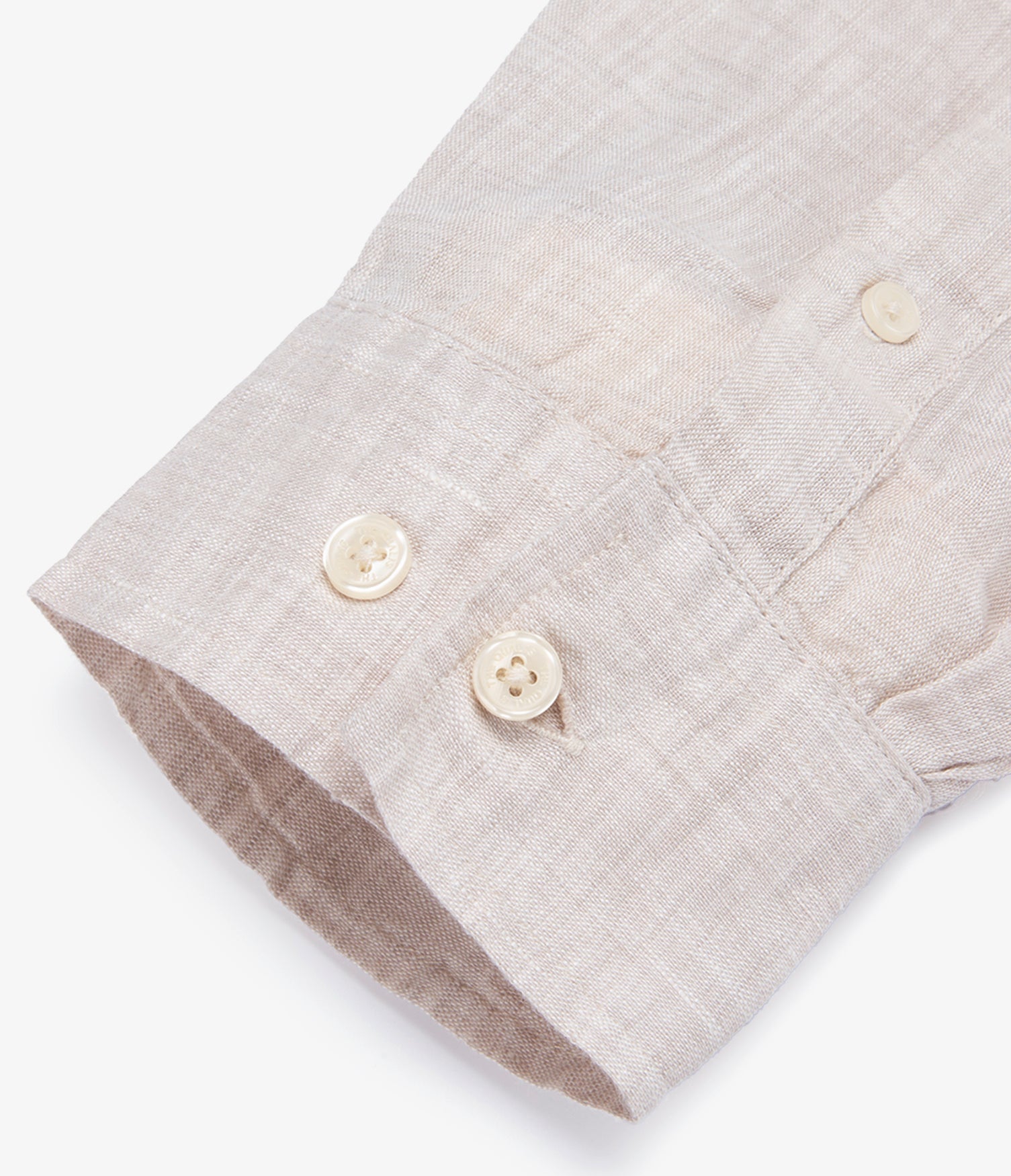 Camisa Hombre Lino Soria Beige